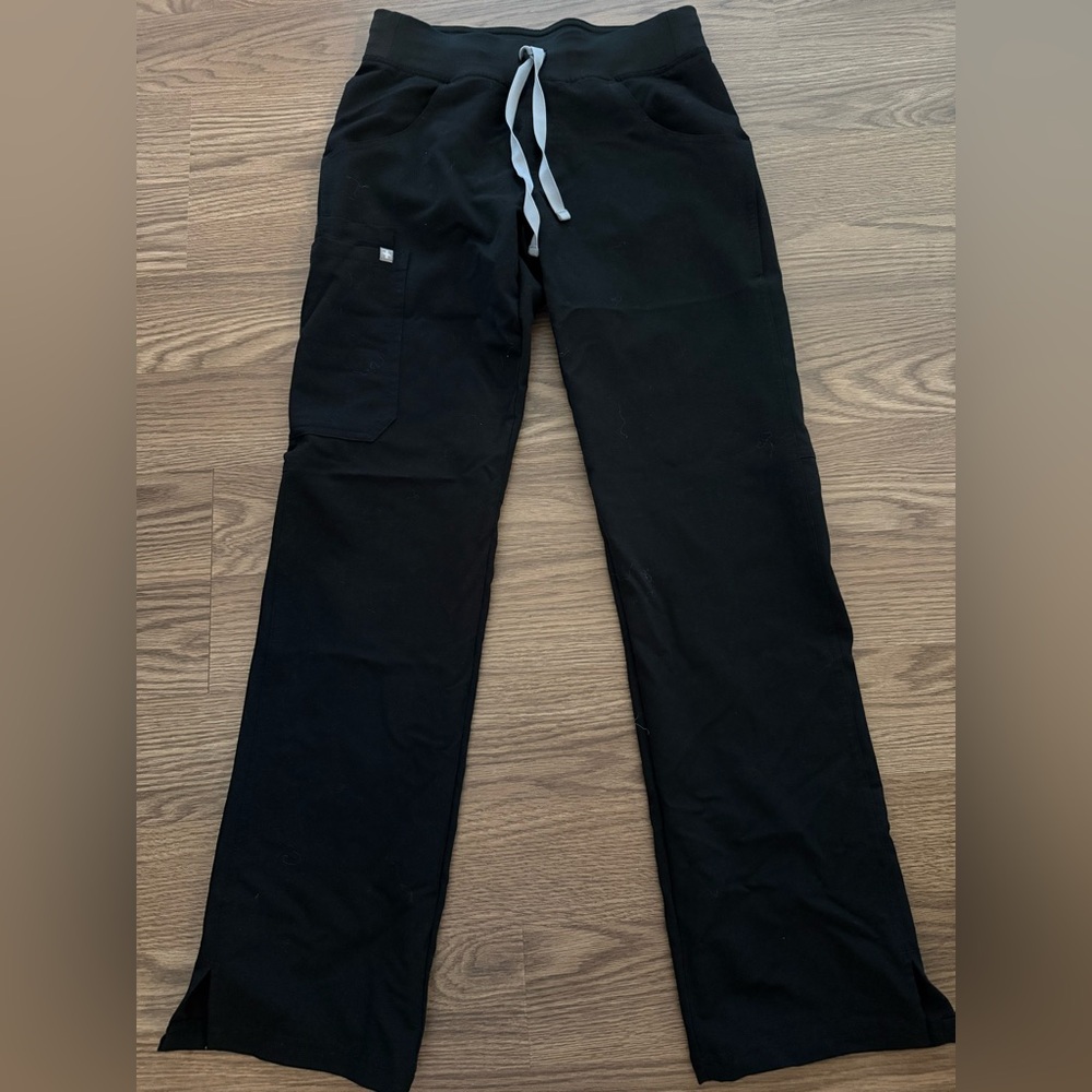 Figs xxs black scrub pants